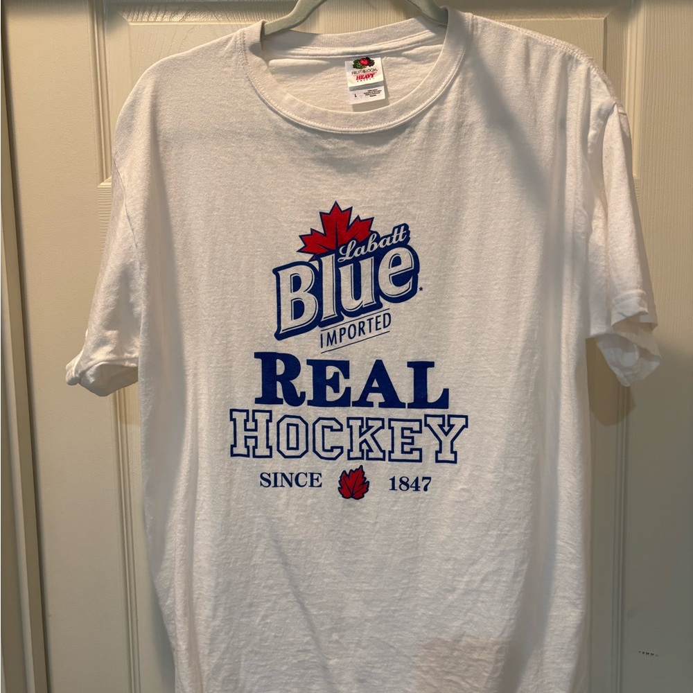 VINTAGE LABATT BLUE SHIRT